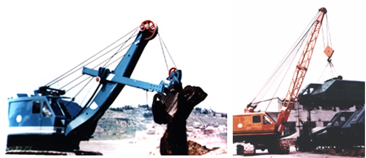 机械式履带挖掘机